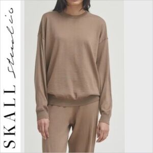 SKALL Studio $404 Alessi organic merino Wool Sweater Made In Denmark S